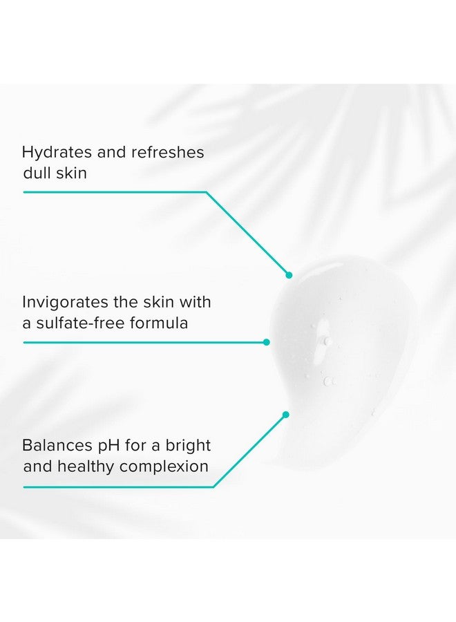 Cresults Vitamin C Facial Cleanser Natural Plantbased Brightening Face Wash With Lactic Acid (6 Fl Oz)