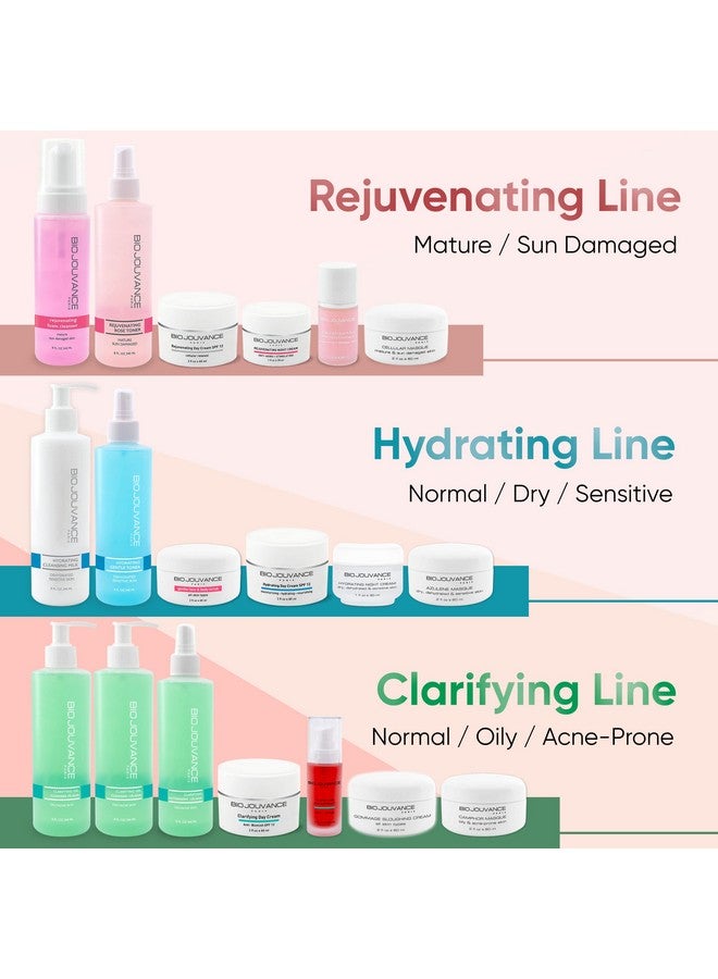 Hydrating Cleansing Milk 8Oz / 240Ml For Normal/Dry/Sensitive Skin | Gentle Face Wash & Makeup Remover | Daily Facial Skin Care Treatment Regimen | Made In France