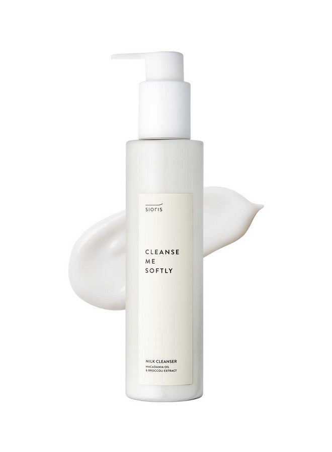 Cleanse Me Softly Milk Cleanser Vegan Daily Gentle Skin Cleanser Natural Citrus 62.6% Water Macadamia Seed Oil Cleansing Milk For Dry And Sensitive Skin