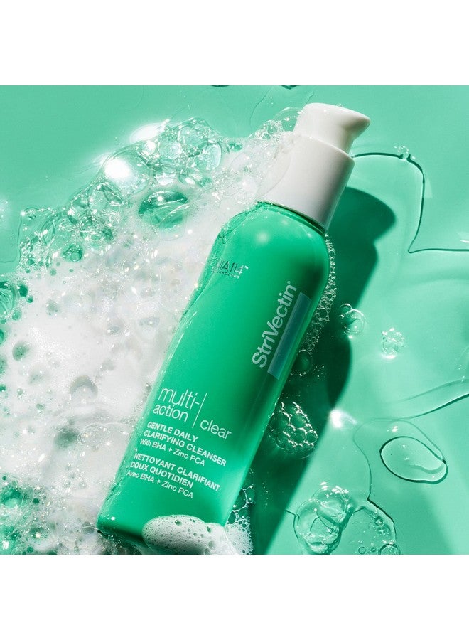 Multiaction Clear Gentle Daily Clarifying Cleanser For Acne Blemished Skin And Break Outs 5 Fl Oz
