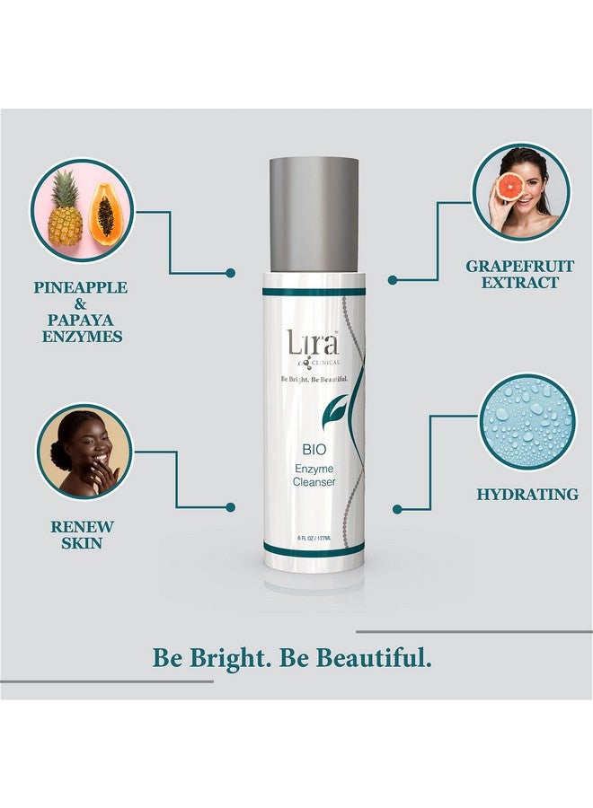 Bio Enzyme Face Cleanser 6 Oz Brightening And Anti Aging Face Wash With Plant Stem Cells
