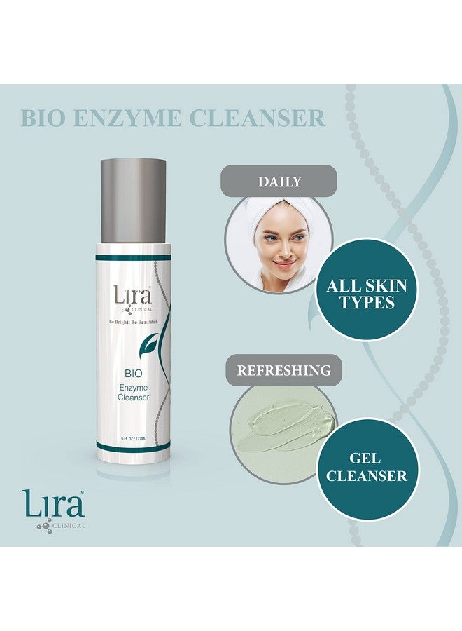 Bio Enzyme Face Cleanser 6 Oz Brightening And Anti Aging Face Wash With Plant Stem Cells