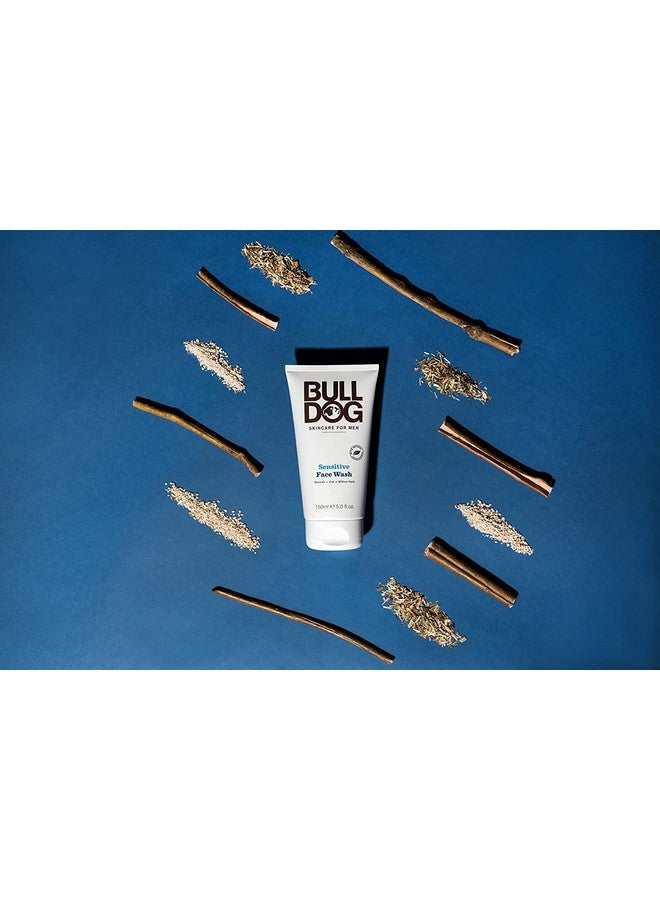 Natural Skincare For Men Sensitive Face Wash 5 Fl Oz 2Pc