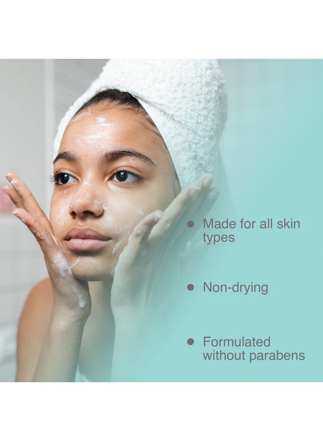Hydra Cleanse Water Rinseable Facial Cleanser For All Skin Types | Natural Face Wash | Hydrating Age Defying And Revitalizing Face Cleanser | 8.5 Fl. Oz.