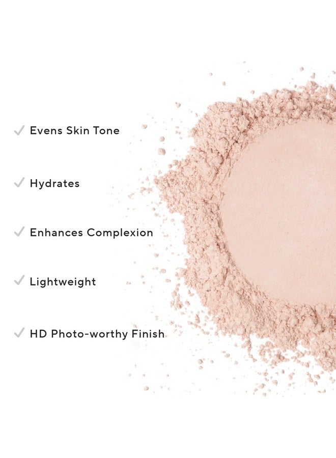 Pure Press Powder Foundation Makeup, Hd Finish Buildable Mineral Foundation For Sensitive Skin And All Skin Types With Agedefying Benefits, Jojoba And Triglyceride, Original Fair I