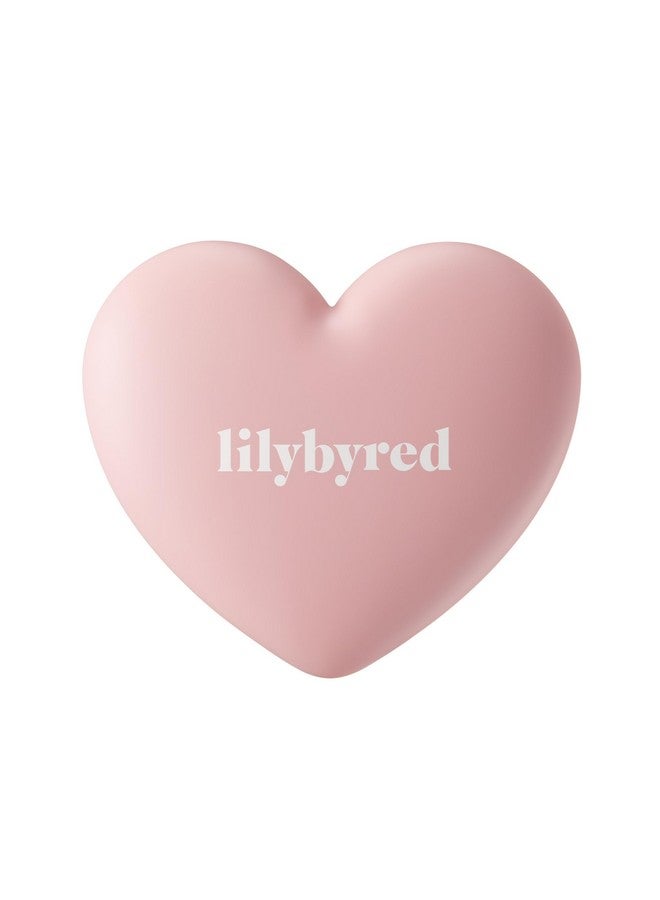 Luv Beam Cheek(Ad) (02_Dollish Rose) Heart Shaped Powder Blush With Shimmer Naturallooking Flush Longlasting Radiance Korean Beauty