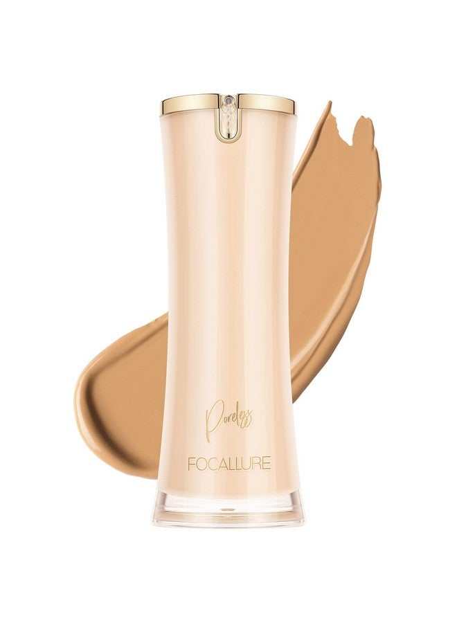 Perfectbase Lasting Poreless Liquid Foundation Medium To Full Coverage With Matte Finish Covers Blemishes & Undereye Circles For All Skin Types Ne14 Beige