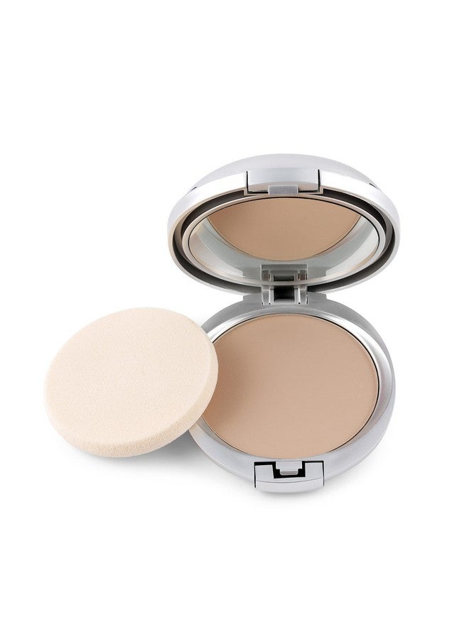 Natural Mineral Makeup Foundation A Healthy Full Coverage Vegan Pressed Powder. Made In Usa (Bare Beige)