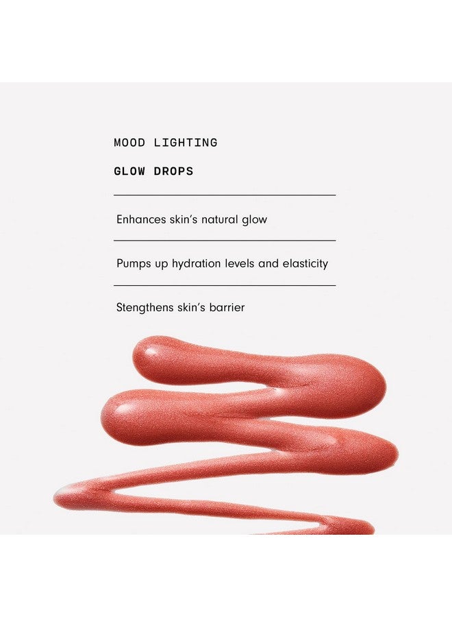 Mood Lighting Luminizing Glow Drops Sheer Bronzed Liquid Highlight & Bronzing Drops With Illuminating Lightreflecting Pigments Antioxidants & Hydrating Hyaluronic Acid Vegan (1 Fl Oz)