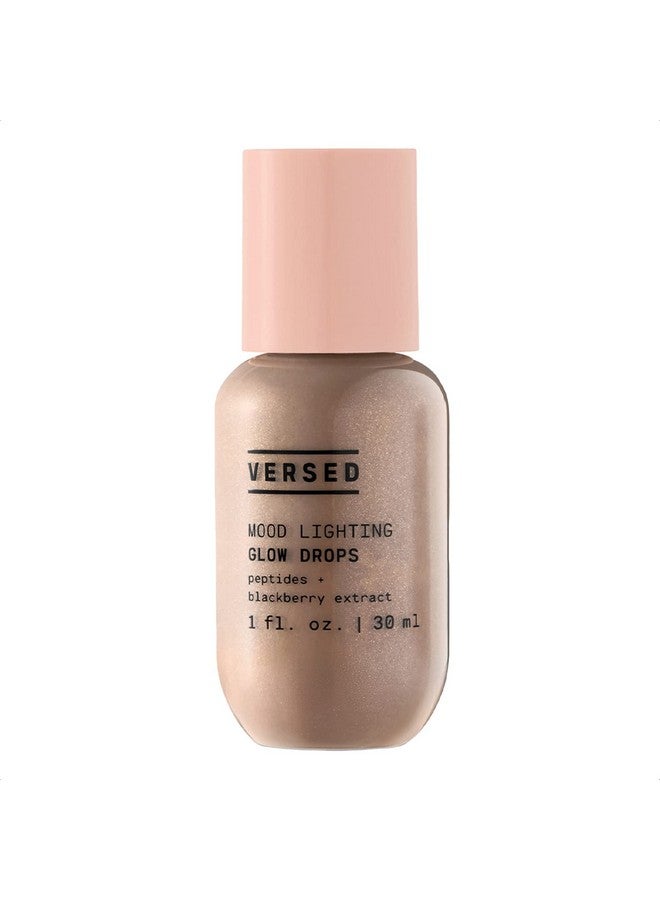 Mood Lighting Luminizing Glow Drops Sheer Bronzed Liquid Highlight & Bronzing Drops With Illuminating Lightreflecting Pigments Antioxidants & Hydrating Hyaluronic Acid Vegan (1 Fl Oz)