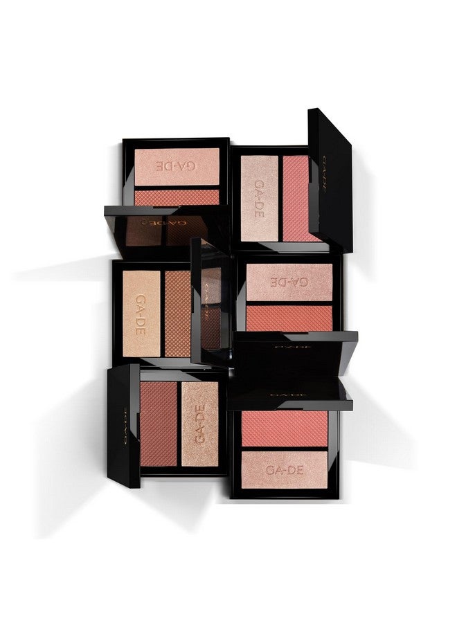 Velveteen Blush And Shimmer Duet 12 Formulated With Micronized Pearls And Pigments For Sculpting Face And Décolleté Parabenfree 0.26 Oz