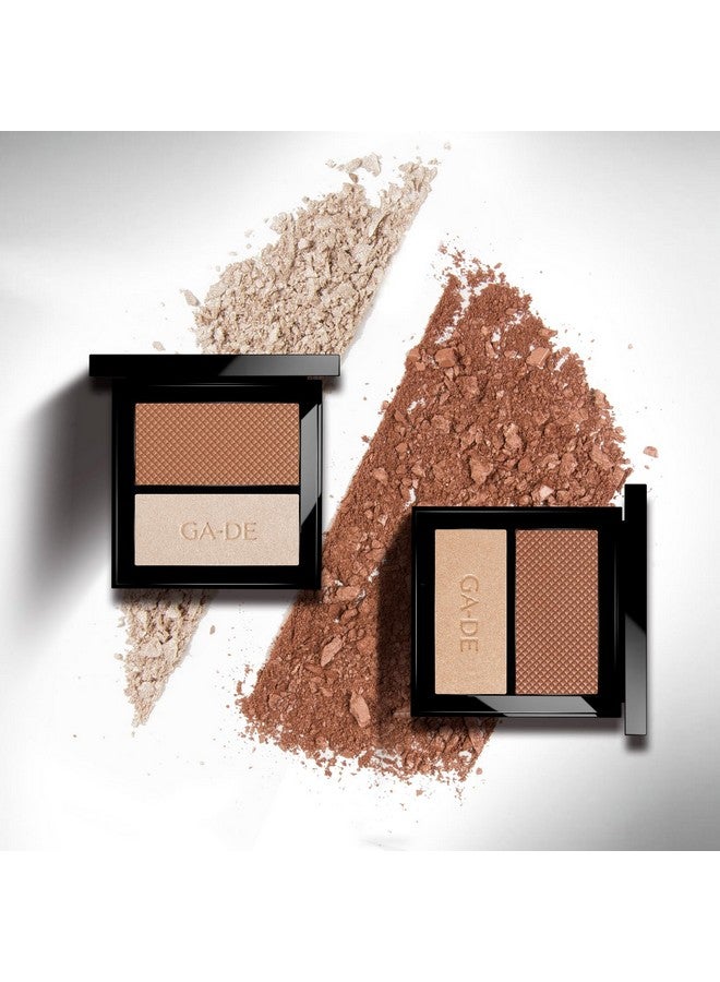 Velveteen Blush And Shimmer Duet 12 Formulated With Micronized Pearls And Pigments For Sculpting Face And Décolleté Parabenfree 0.26 Oz