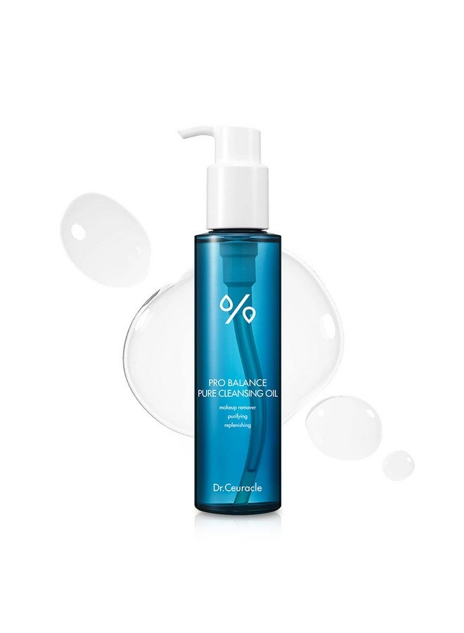 Dr.Ceuracle Pro Balance Deep Cleansing Oilㅣsunflower Seed Oil 44% ㅣdaily Remover For Makeup Blackhead Meltingㅣskin Balancing Cleanser For All Skin Types 5.24 Fl Oz.