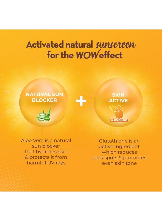 Sunscreen Gel For All Skin Types | Spf 55 Pa++++ | With Glutathione & Aloe Vera Extract | Lightweight | Quick Absorbing | No White Cast | Uva & Uvb Protection | 100 Ml