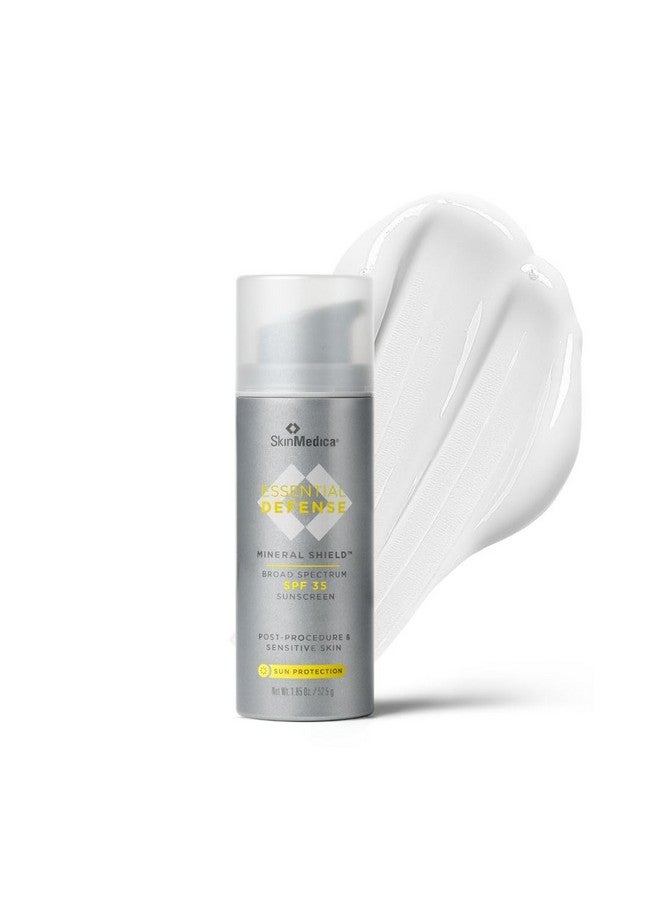 Essential Defense Mineral Shield Spf 35 Sunscreen For Face. This Lightweight, Facial Sunscreen Is Ideal For Oily And/Or Combination Skin, 1.85 Oz