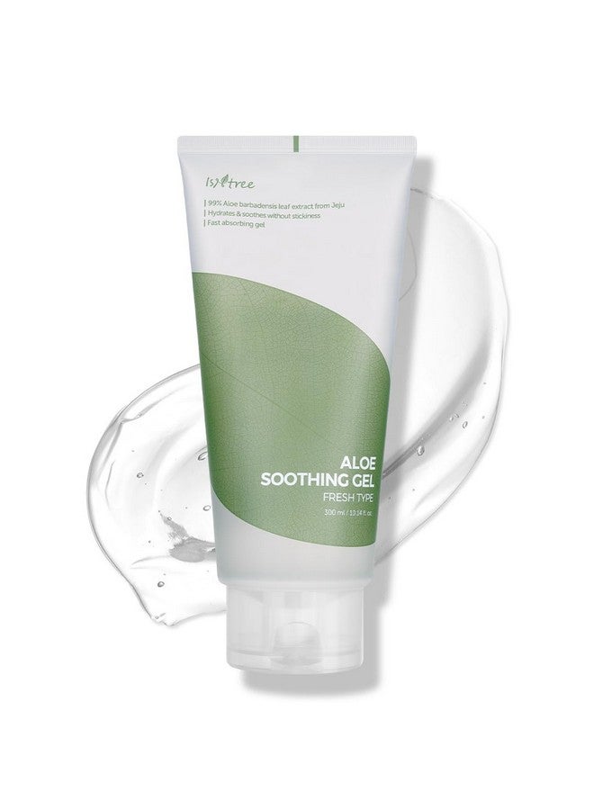 Aloe Soothing Gel Fresh Type 300Ml 10.14 Fl.Oz | Aloe Vera 50% | Comforts Sensitive Skin | Refreshes And Hydrates The Skin