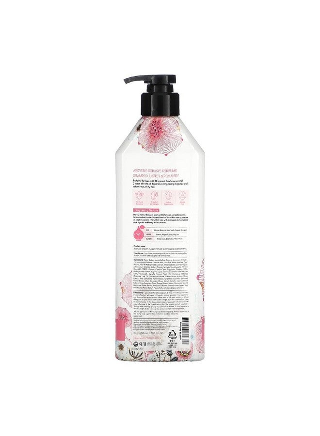 Lovely And Romantic Perfumed Shampoo And Rinse 600Ml