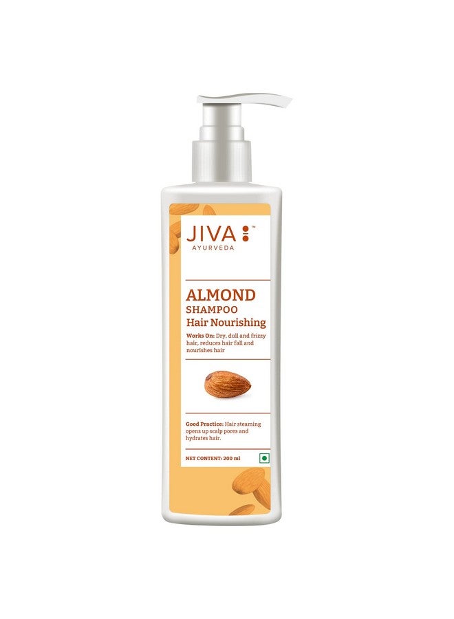 Almond Shampoo 200Ml (Pack Of 3) | 100% Pure & Natural | Helps To Reduce Hair Fall, Nourishes Hair