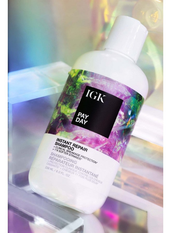 Pay Day Instant Repair Shampoo | Bondbuilding + Damage Repair | Vegan + Cruelty Free | 8 Oz