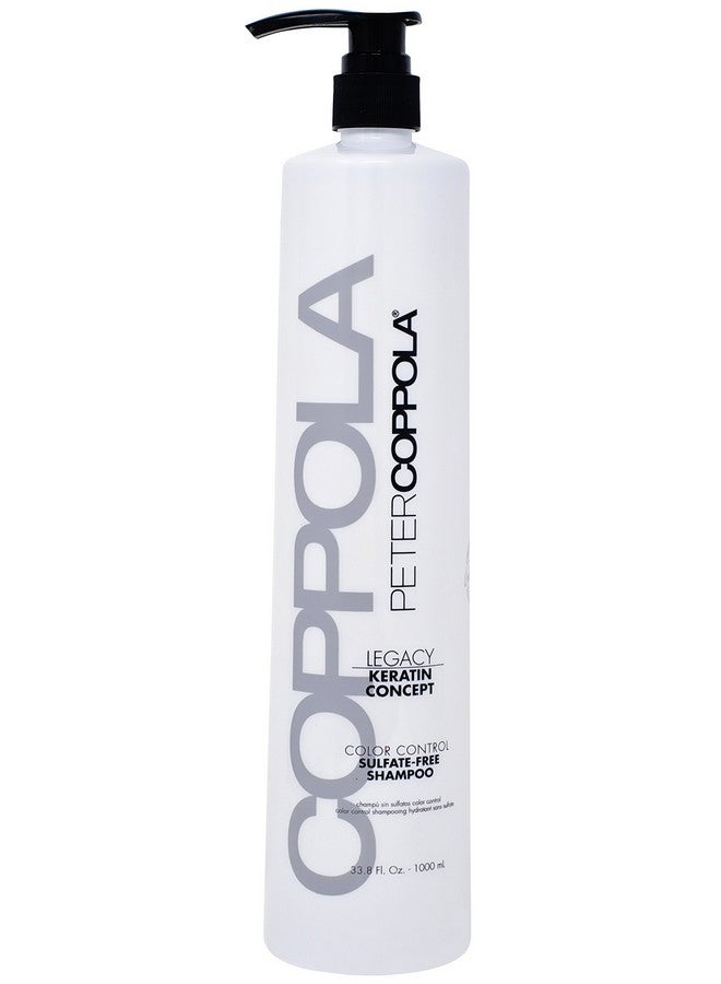 Color Control Sulfate Free Shampoo Gentle Cleansing Color Safe Shampoo Long Lasting Color Vibrancy For Keratin Smooth Colortreated Hair (33.8 Fl Oz)