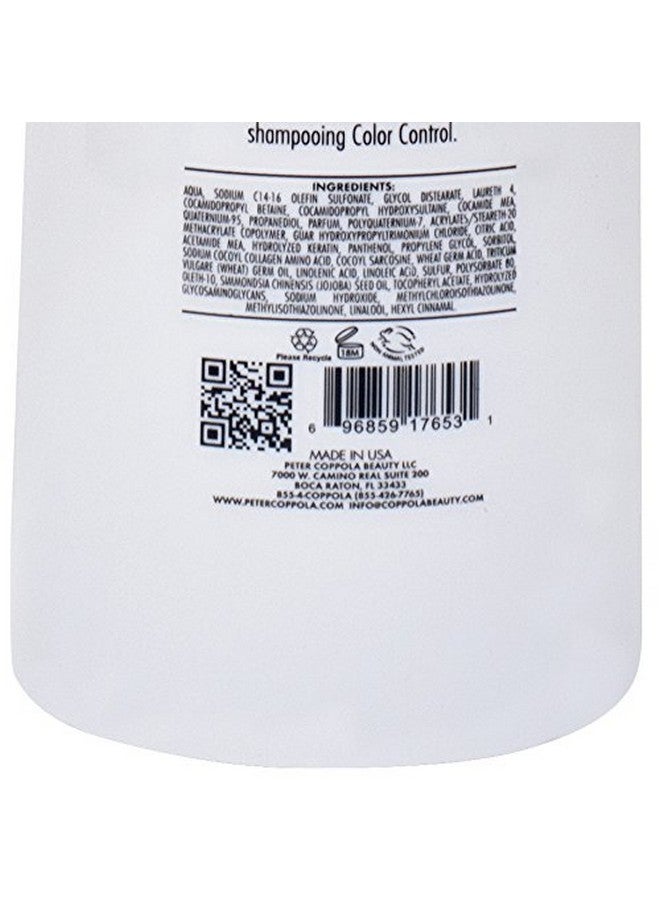 Color Control Sulfate Free Shampoo Gentle Cleansing Color Safe Shampoo Long Lasting Color Vibrancy For Keratin Smooth Colortreated Hair (33.8 Fl Oz)