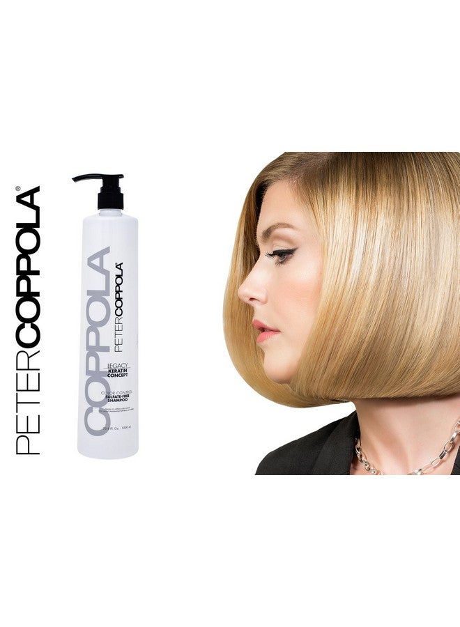 Color Control Sulfate Free Shampoo Gentle Cleansing Color Safe Shampoo Long Lasting Color Vibrancy For Keratin Smooth Colortreated Hair (33.8 Fl Oz)
