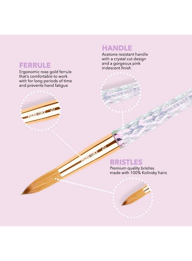 Professional Nails 100% Kolinsky Acrylic Nail Brush (12)