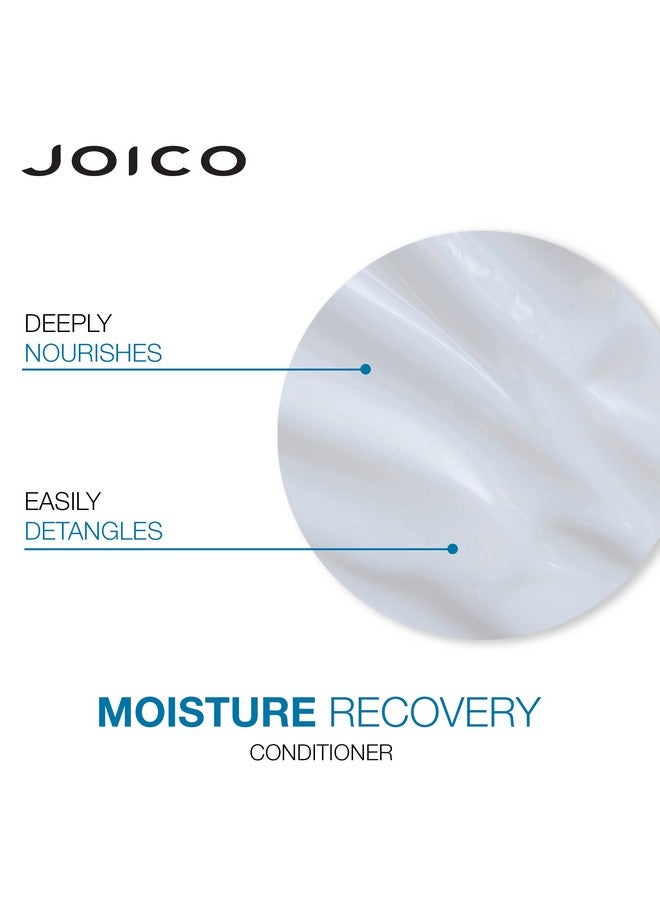 Moisture Recovery Moisturizing Conditioner For Thick Coarse Dry Hair Restore Moisture Smoothness Strength & Elasticity Reduce Breakage With Jojoba Oil & Shea Butter 33.8 Fl Oz