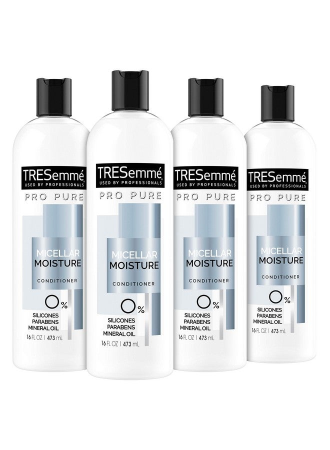 Pro Pure Conditioner For Daily Moisture Micellar Moisture Silicone Free 16 Fl Oz (Pack Of 4)