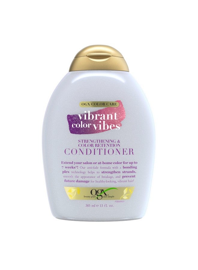 Vibrant Color Vibes Conditioner For Colortreated Hair 13 Fl Oz