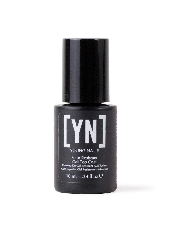 Stain Resistant Gel Top Coat. Prevent Discoloration With Clear High Gloss Top Coat For Artificial Nails 13 Oz