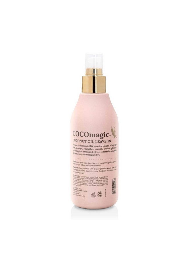10In1 Leavein Hair Treatment With Coconut Oil Hydrate Detangle Prevent Frizz Smooths Creates Silkiness Gentle For All Hair Types Paraben Free Cruelty Free Made In Usa (8 Oz)