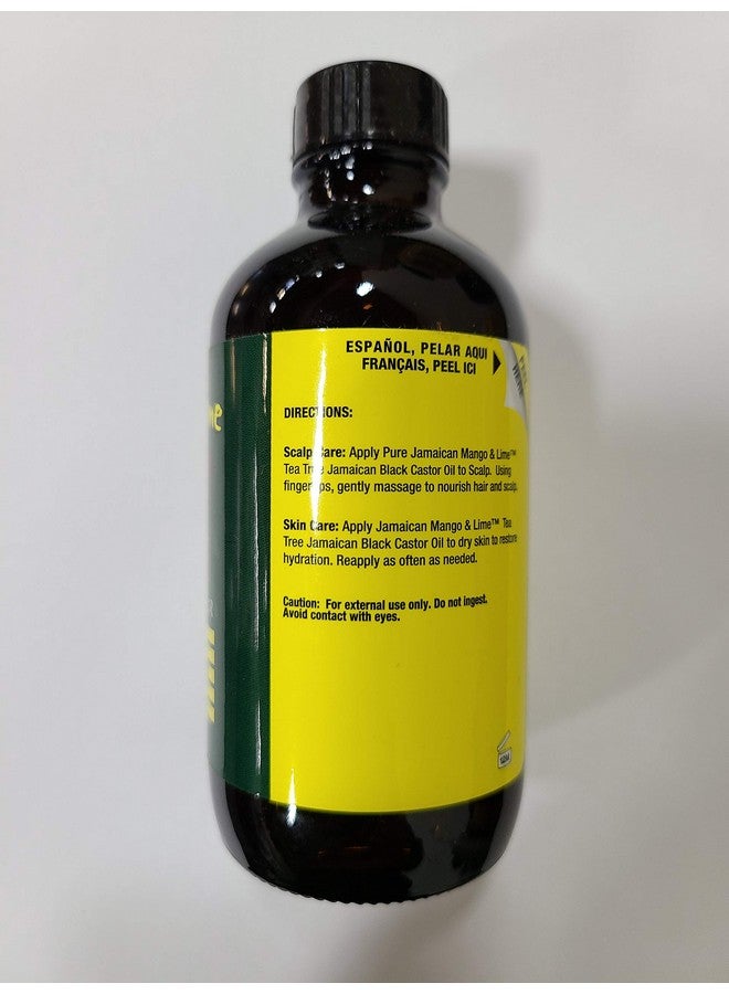 Tea Tree Black Castor Oil 4 Oz