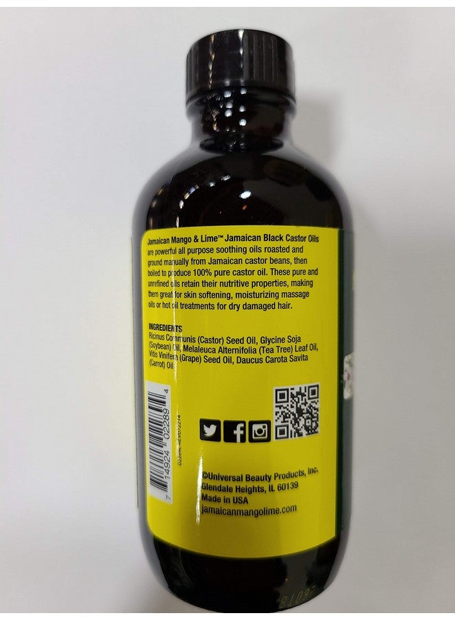 Tea Tree Black Castor Oil 4 Oz