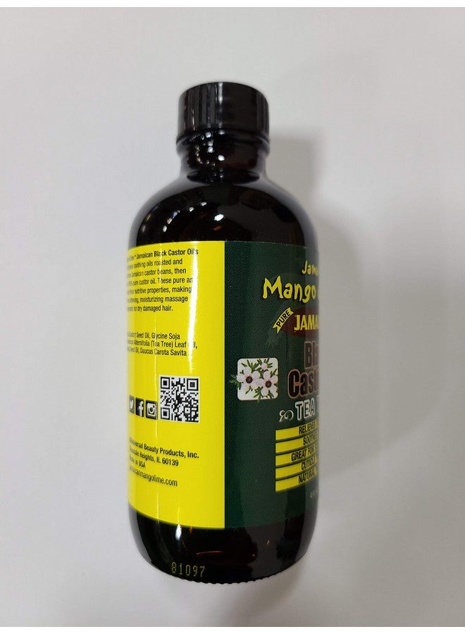 Tea Tree Black Castor Oil 4 Oz