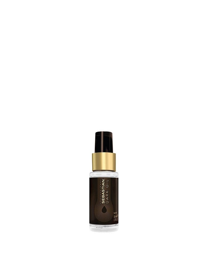Dark Oil Lightweight Hair Oil Infused With Jojoba Oil And Argan Oil 1 Oz