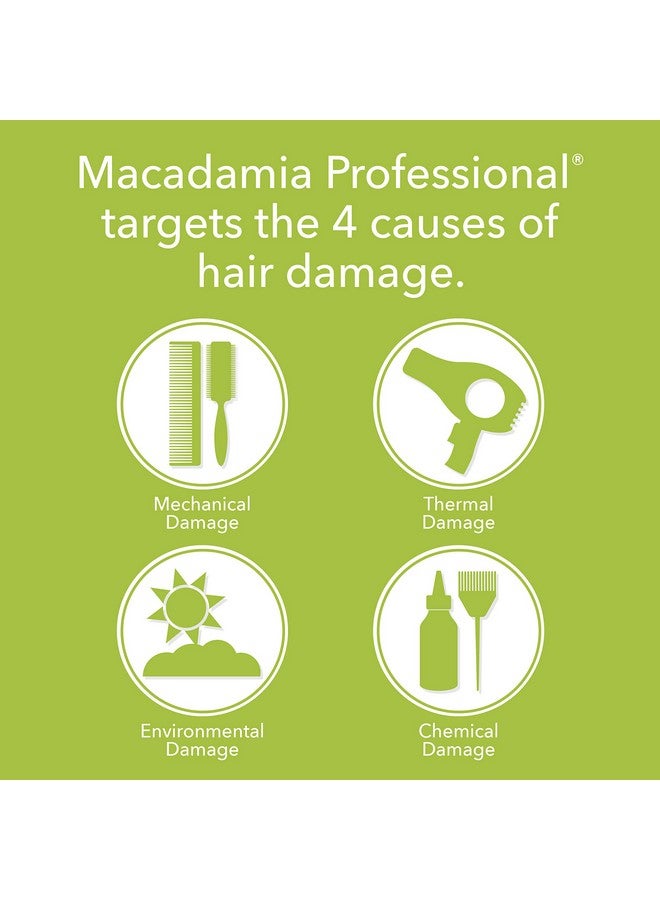 Hair Care Sulfate & Paraben Free Natural Organic Crueltyfree Vegan Hair Products Nourishing Hair Repair Oil Treatment 4.2Oz Clear