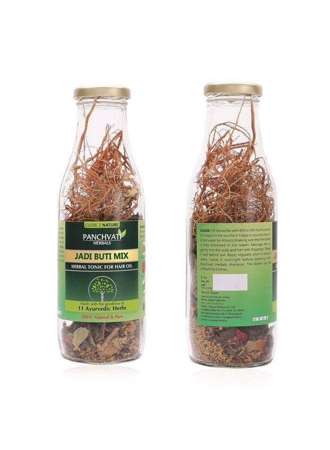 Herbals Make Your Own Hair Oil Dry Jadi Buti Mix (11 Ayurvedic Herbs, 100% Herbals & Plant Derived) For Complete Hair Care