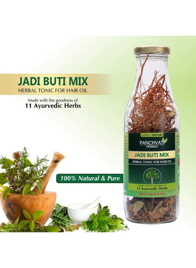 Herbals Make Your Own Hair Oil Dry Jadi Buti Mix (11 Ayurvedic Herbs, 100% Herbals & Plant Derived) For Complete Hair Care