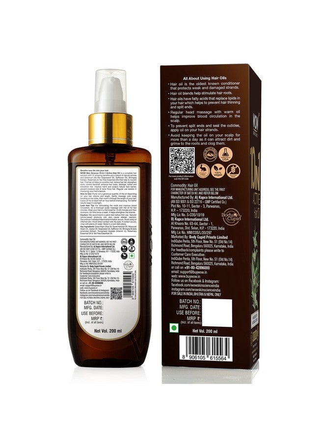 Skin Science 10In1 Active Hair Oil 200 Ml