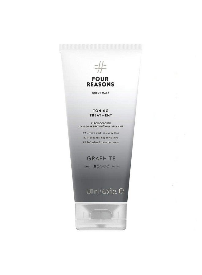 Color Mask Graphite (27 Colors) Toning Treatment Color Depositing Conditioner Tone & Enhance Colortreated Hair Semi Permanent Hair Dye Vegan And Crueltyfree 6.76 Fl Oz
