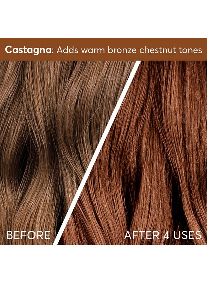 Color Therapy, Castagna, Color Depositing Hair Mask & Deep Conditioning Treatment, Intensely Hydrating, Refreshes Color & Tone, Keratin & Argan Oil, 4 Fl Oz (118 Ml)