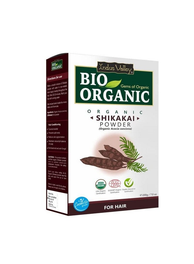 Bio Organic Organic Shikakai Powder For Hair Care 200G