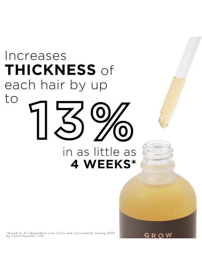Density Serum Intense Vegan Hair Serum With Caffeine Red Clover And Peptides For Thinning Hair And Hair Loss. Cruelty Free Hair Growth Serum 1 Fl Oz