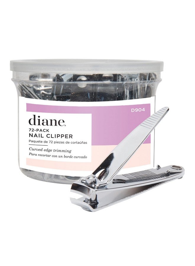 D904 Stainless Steel Nail Clippers With Fold Out File 72 Count (Pack Of 1)