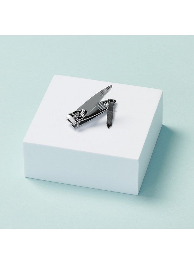 D904 Stainless Steel Nail Clippers With Fold Out File 72 Count (Pack Of 1)