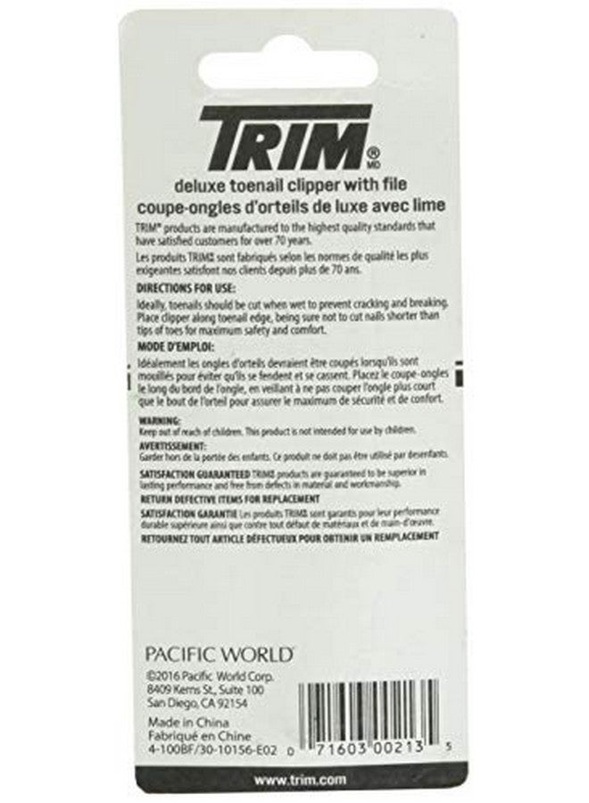Deluxe Toenail Clipper 1Ct.