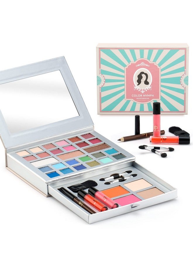 Allinone Makeup Kit Perfect For Women, Teens, And Beginners! Unlock Endless Possibilities With 24 Gorgeous Shades Of Matte And Shimmer Eyeshadow, Highly Pigmented Lip Glosses, Eyeliner