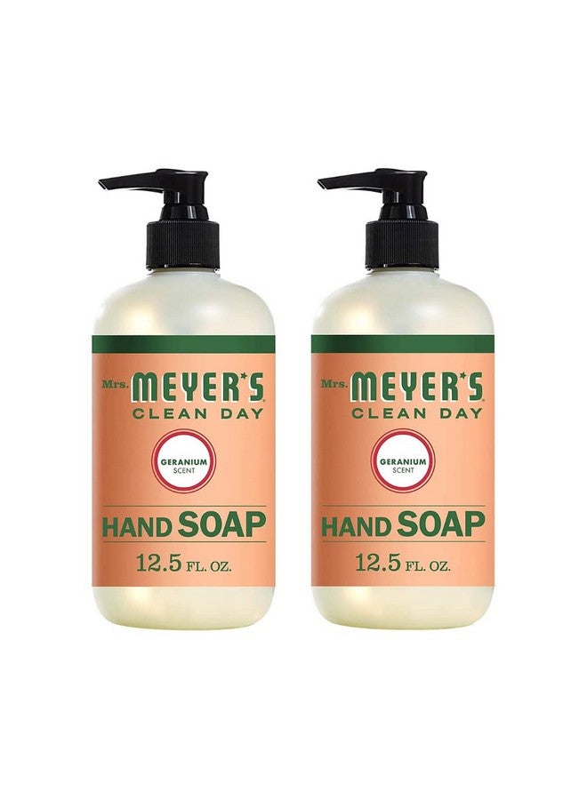 Mrs. Meyer'S Liquid Hand Soap Geranium 12.5 Fl Oz (Pack Of 2)