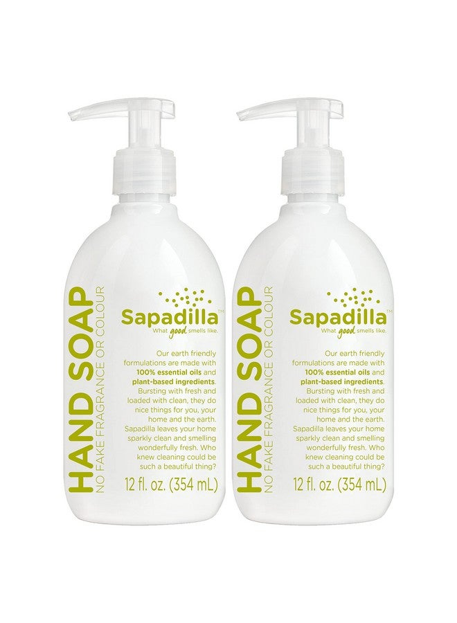 Liquid Hand Soap Rosemary + Peppermint Made With 100% Pure Essential Oil Blends, Cleansing & Moisturizing, Aromatic & Fragrant Hand Soap, Plant Based, Biodegradable, 12 Ounce (Pack Of 2)